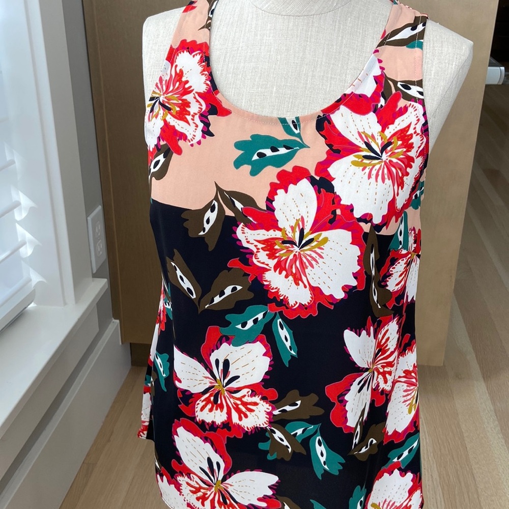 CAbi Hibiscus Blouse